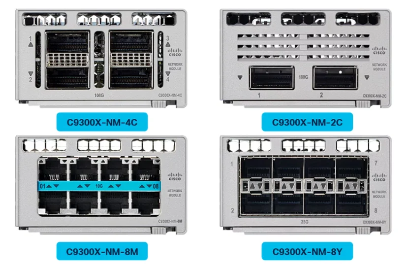 Cisco Catalyst 9300X network modules