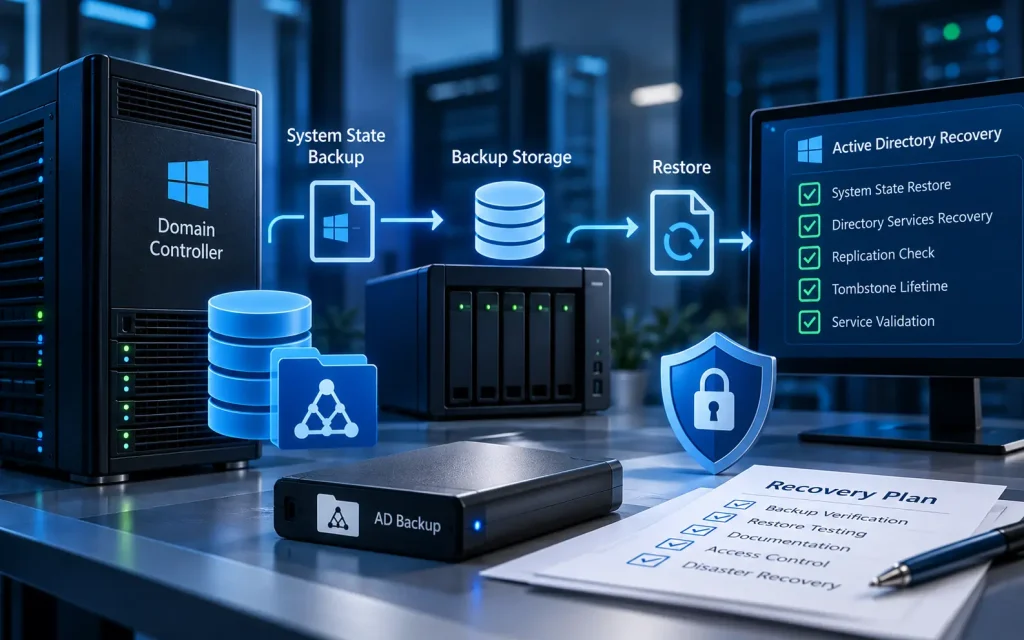 امنیت اکتیودایرکتوری؛ بکاپ‌گیری و برنامه بازیابی Active Directory را فراموش نکنید