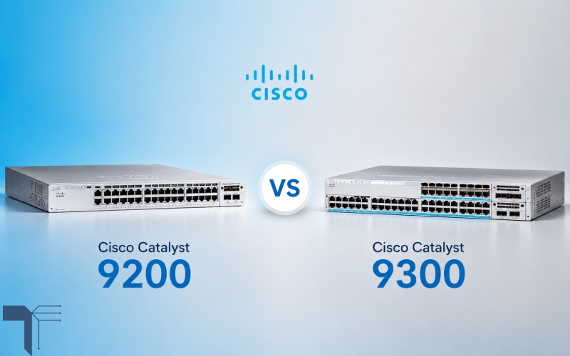 مقایسه Cisco Catalyst 9200 و Cisco Catalyst 9300