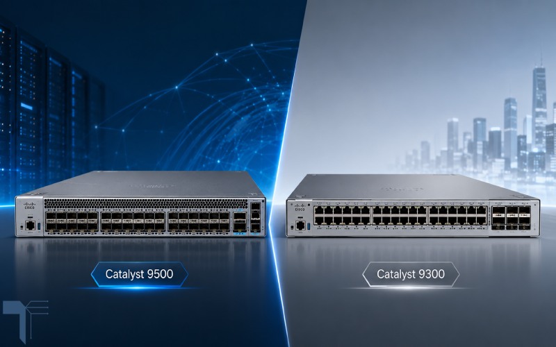 تفاوت Cisco Catalyst 9500 با Catalyst 9300