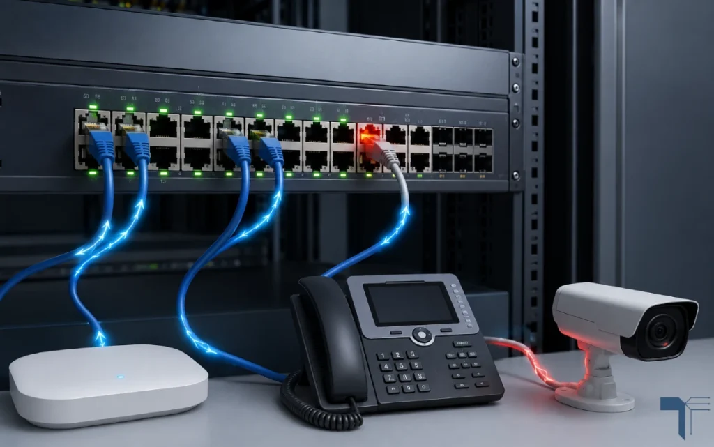 مراحل رفع مشکل PoE در سوئیچ Cisco