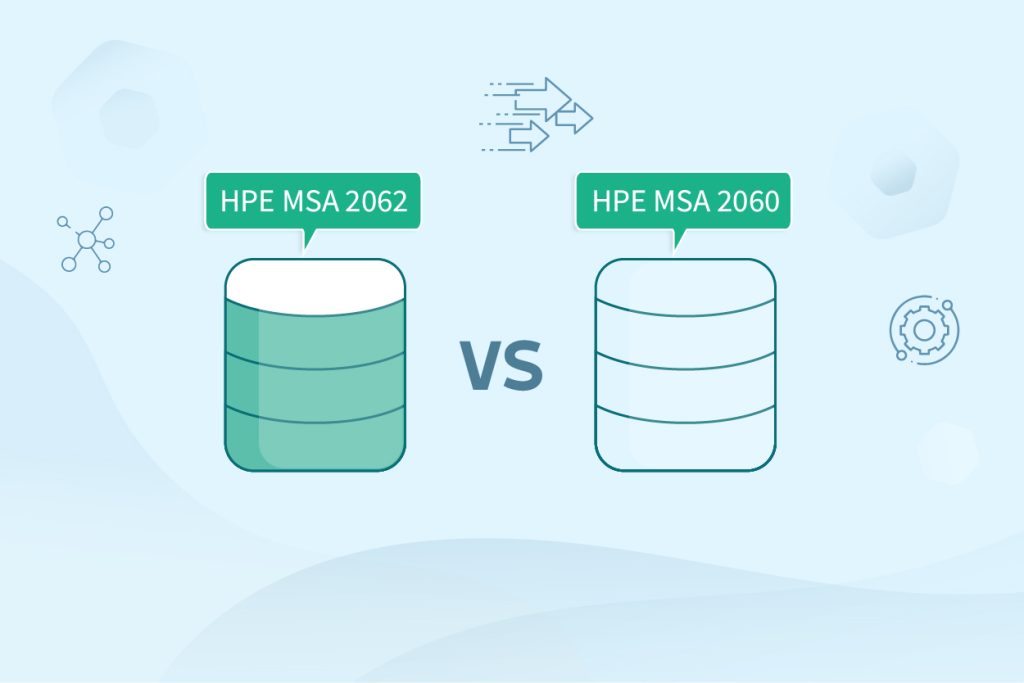 مقایسه استوریج 2060 و 2062؛ کدام مدل HPE انتخاب بهتری است؟