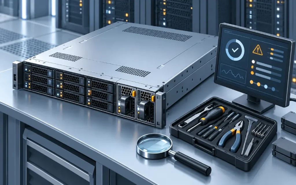 چه زمانی عیبیابی سرور HP را به متخصص بسپاریم؟